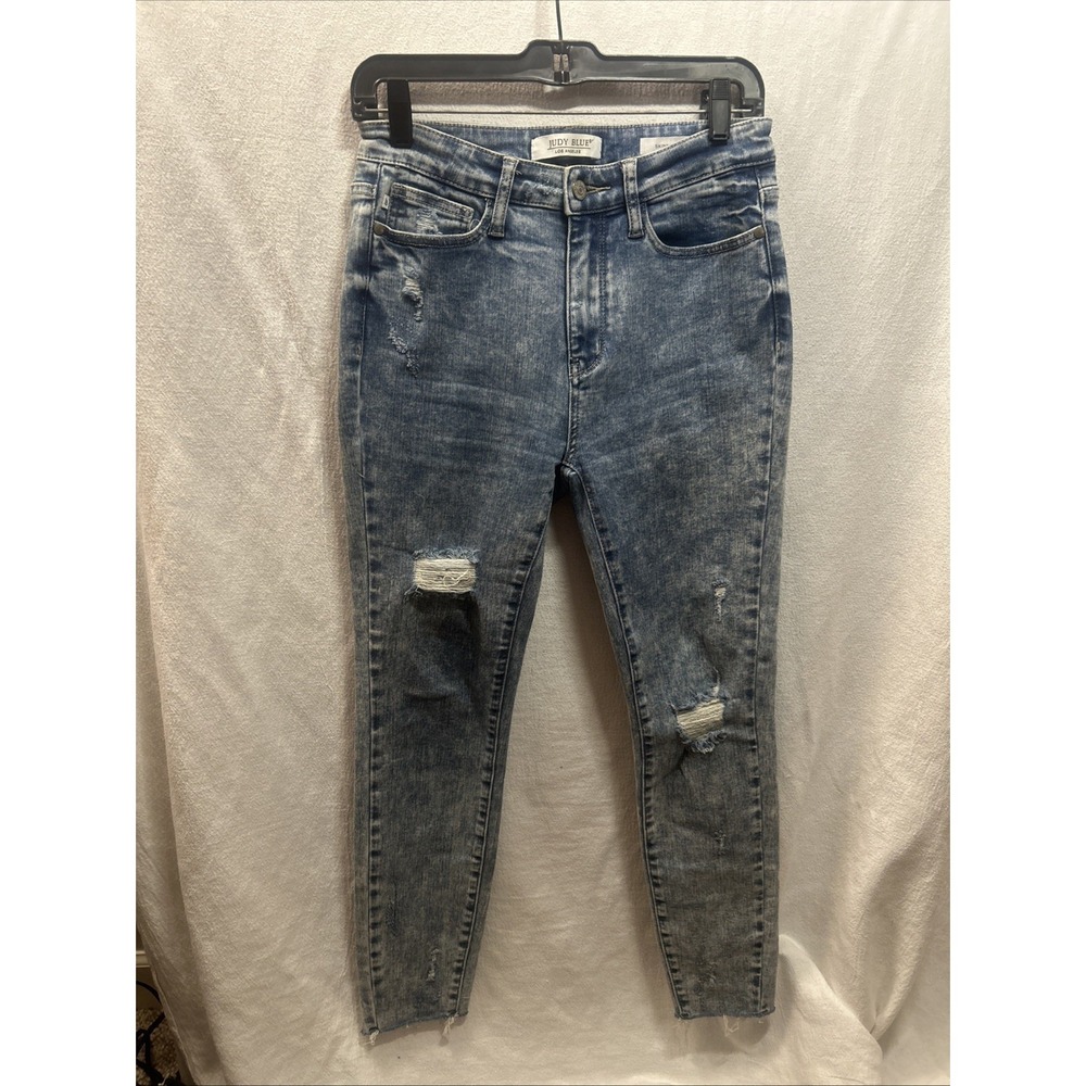 Judy Blue Women's Skinny Fit Size 5/27 Distressed Jeans
